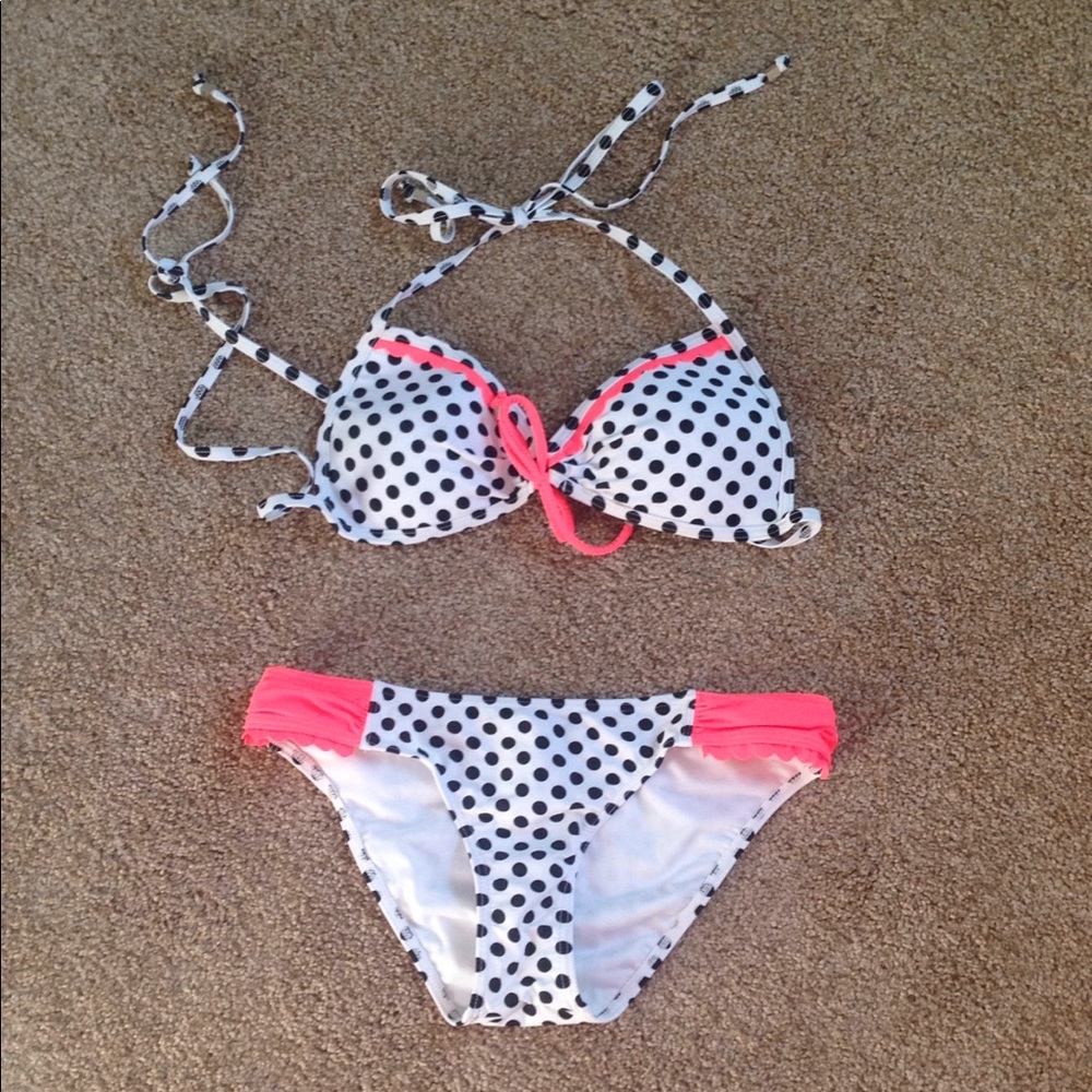 Cute polka dot bikini